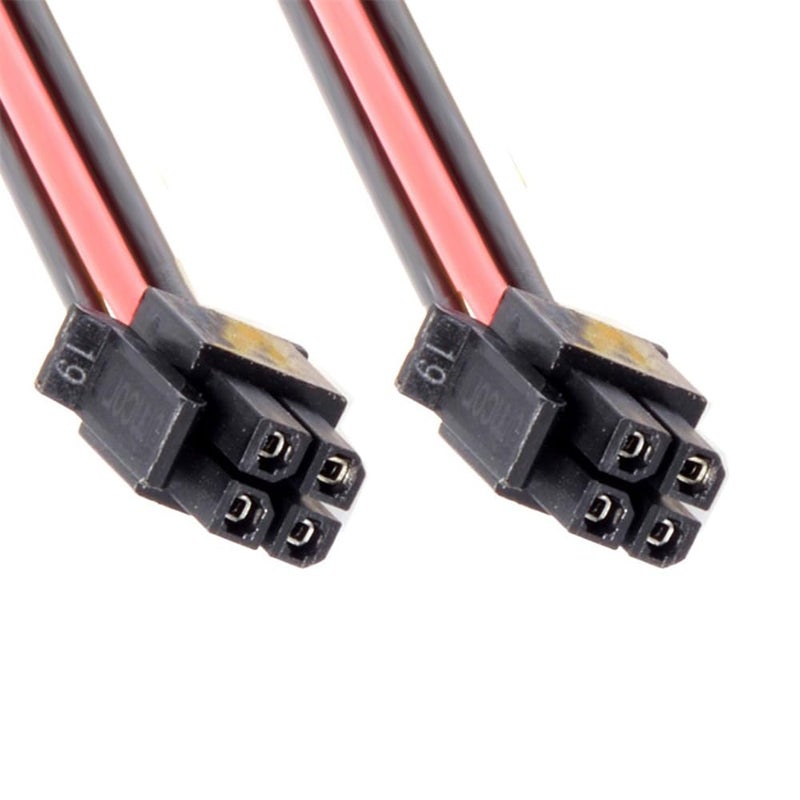 xiwai ATX Power Cable for Molex Micro Fit Connector 4Pin Male to 4-pin Male Power 12V Cable 60cm 20AWG Pitch=3.0mm - Image 4